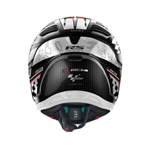 NOLAN X-804 RS FULL FACE MOTO-GP MOTORCYCLE HELMET CARBON RED WHITE