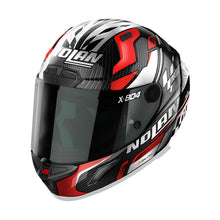 NOLAN X-804 RS FULL FACE MOTO-GP HELMET - CARBON RED WHITE