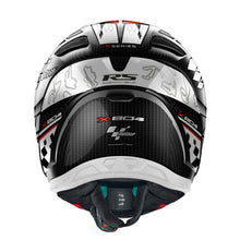 NOLAN X-804 RS FULL FACE MOTO-GP HELMET - CARBON RED WHITE