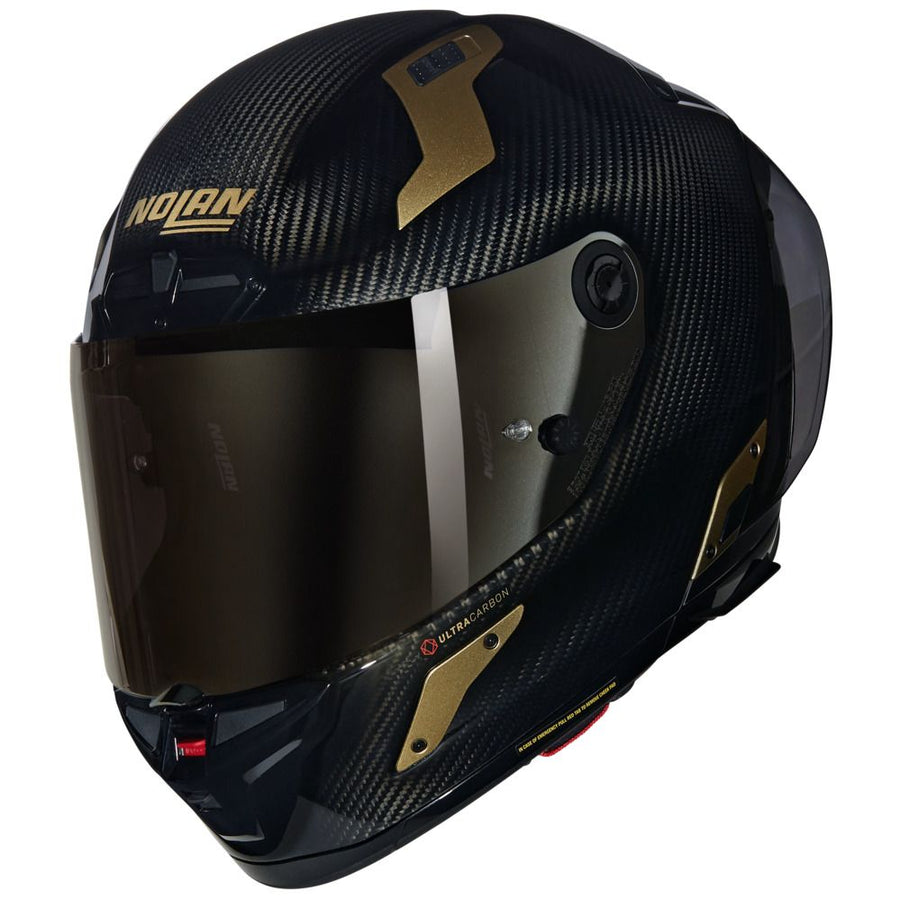 NOLAN X-804 RS FULL FACE AUREO HELMET - CARBON/GOLD EDITION