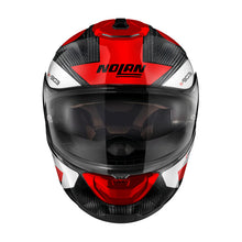 NOLAN X-903 UC FULL FACE STARLIGHT MOTORCYCLE HELMET - CARBON RED WHITE