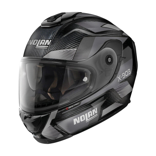 NOLAN X-903 UC FULL FACE HIGHSPEED MOTORCYCLE HELMET - FLAT CARBON GREY