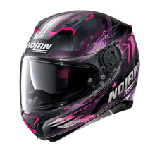 NOLAN N87 CARNIVAL 86 MOTORCYCLE FULL FACE HELMET - FLAT/BLACK/PINK