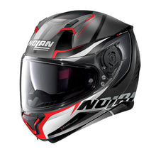 NOLAN N87 MILES 87 MOTORCYCLE FULL FACE HELMET - FLAT/BLACK/GREY/WHITE/RED