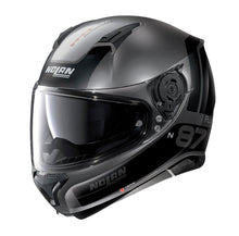 NOLAN N87 PLUS DISTINCTIVE 21 MOTORCYCLE FULL FACE HELMET - FLAT GREY/BLACK