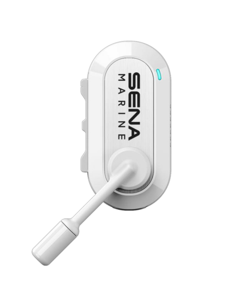 SENA NAUTITALK CREW WHITE MESH BLUETOOTH COMMUNICATION SYSTEM - SINGLE PACK