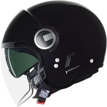 NOLAN N21 VISOR CLASSICO GLOSS BLACK OPEN FACE HELMET
