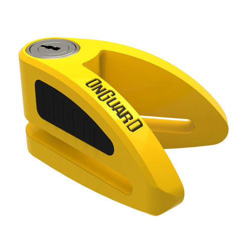 ON GUARD DISC LOCK V - BOXER YELLOW - 8MM PIN