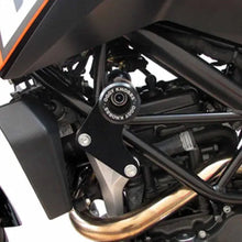 OGGY KNOBBS KTM 390 DUKE 2013-2016 BLACK FRAME SLIDERS