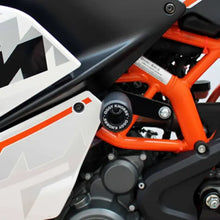 OGGY KNOBBS KTM RC390 2014-2016 BLACK FRAME SLIDERS