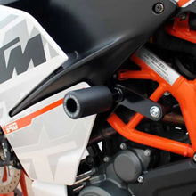 OGGY KNOBBS KTM RC390 2014-2016 BLACK FRAME SLIDERS