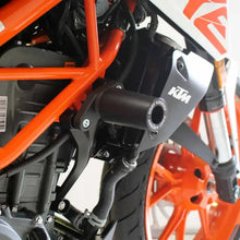OGGY KNOBBS KTM 390 DUKE 2017-2023 BLACK FRAME SLIDERS