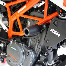 OGGY KNOBBS KTM 390 DUKE 2017-2023 BLACK FRAME SLIDERS