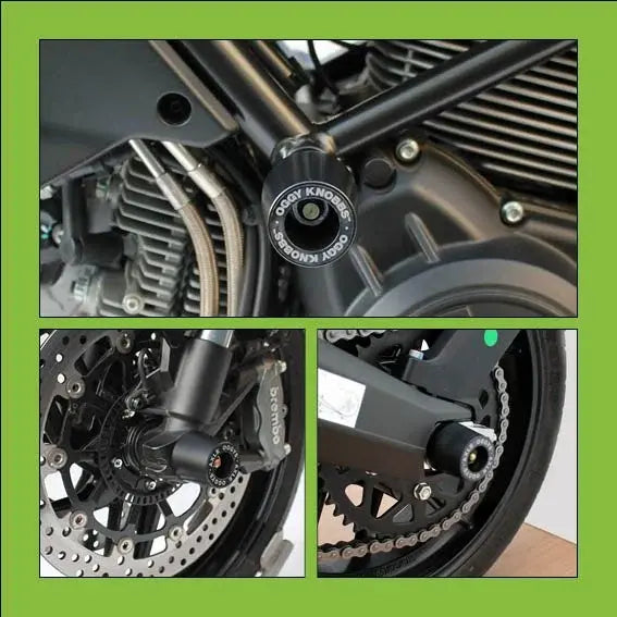 OGGY KNOBBS DUCATI MONSTER 659 2018-2021 FULL PROTECTION KIT