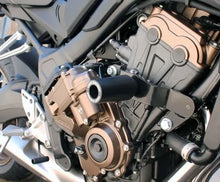 OGGY KNOBBS HONDA CB650R E-CLUTCH BLACK FRAME SLIDERS
