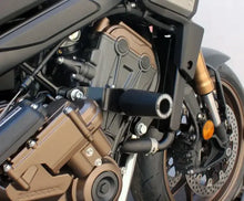 OGGY KNOBBS HONDA CB650R E-CLUTCH BLACK FRAME SLIDERS