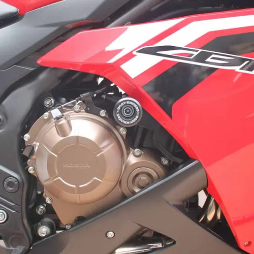 OGGY KNOBBS HONDA CBR500R 2016-2018 FRAME SLIDER KIT