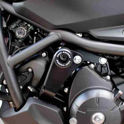 OGGY KNOBBS HONDA NC700/750S WHITE FRAME SLIDER KIT