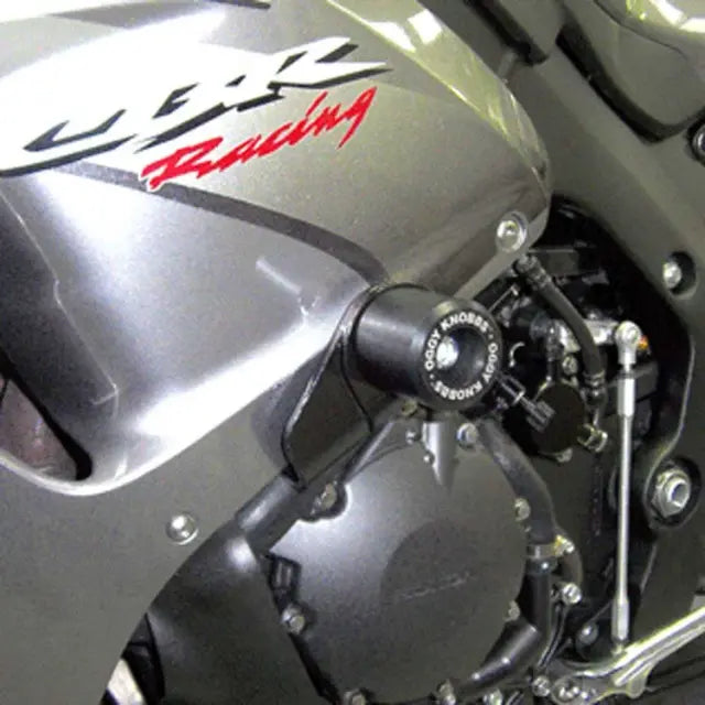 OGGY KNOBBS HONDA CBR1000RR FIREBLADE WHITE FRAME SLIDER KIT
