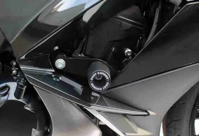 OGGY KNOBBS KAWASAKI NINJA 1000 2017-2024 BLACK FRAME SLIDER KIT