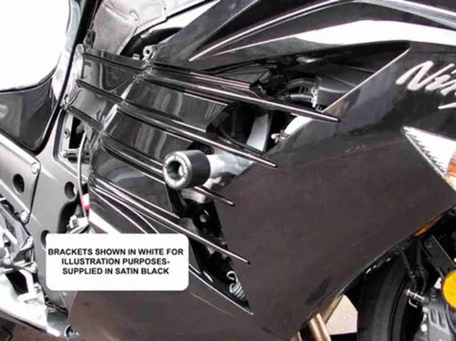 OGGY KNOBBS KAWASAKI ZX-14R 2012-2024 FRAME SLIDER KIT