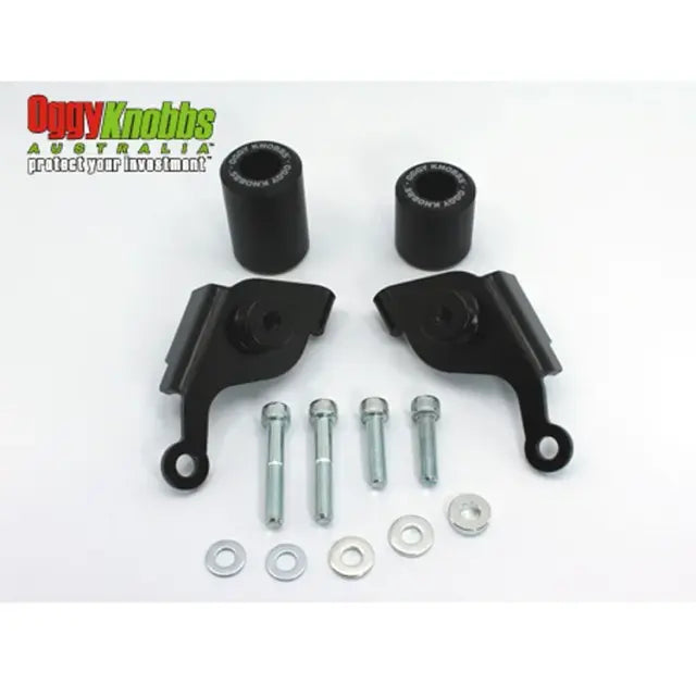 OGGY KNOBBS SUZUKI GSX-R600/750 2006-2007 BLACK FRAME SLIDER KIT