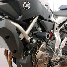 OGGY KNOBBS YAMAHA MT-07 2014-2025 BLACK FRAME SLIDER KIT (STEEL BRACKETS)