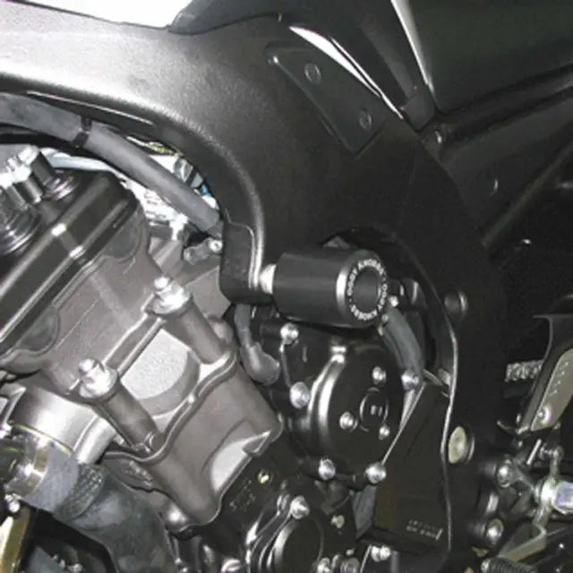 OGGY KNOBBS YAMAHA FZ1N 2006-2017 BLACK FRAME SLIDER KIT