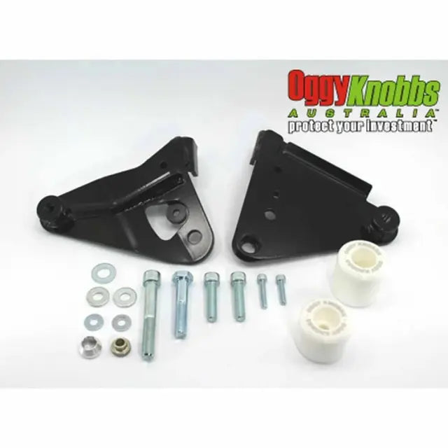 OGGY KNOBBS YAMAHA R1 2009-2014 WHITE FRAME SLIDER KIT