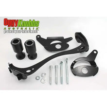 OGGY KNOBBS TRIUMPH DAYTONA 675 2007-2012 BLACK FRAME SLIDER KIT