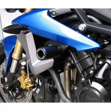 OGGY KNOBBS TRIUMPH STREET TRIPLE 675 2013-2017 BLACK FRAME SLIDER KIT