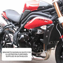 OGGY KNOBBS TRIUMPH SPEED TRIPLE 2011-2015 BLACK FRAME SLIDER KIT
