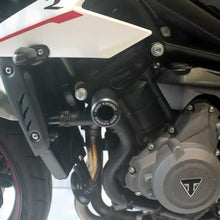 OGGY KNOBBS TRIUMPH STREET TRIPLE 765 2017-2024 BLACK FRAME SLIDER KIT