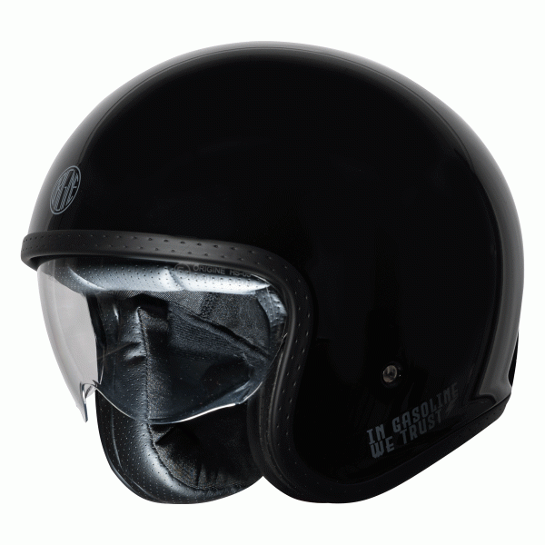 ORIGINE SPIRIT MOTORCYCLE HELMET 22.06 - STICKY GLOSS BLACK