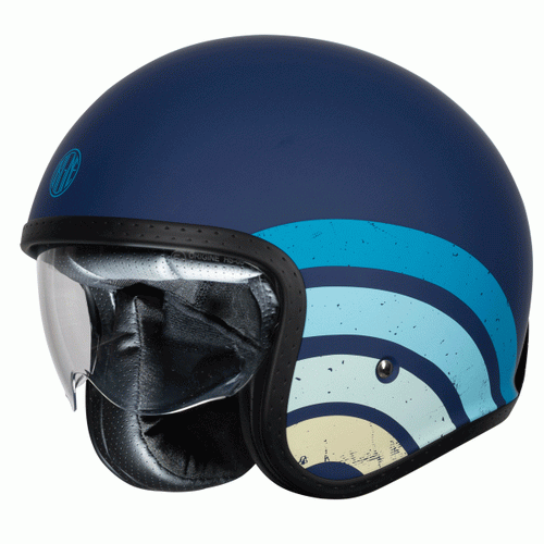 ORIGINE SPIRIT MOTORCYCLE HELMET 22.06 - HERITAGE MATT BLUE