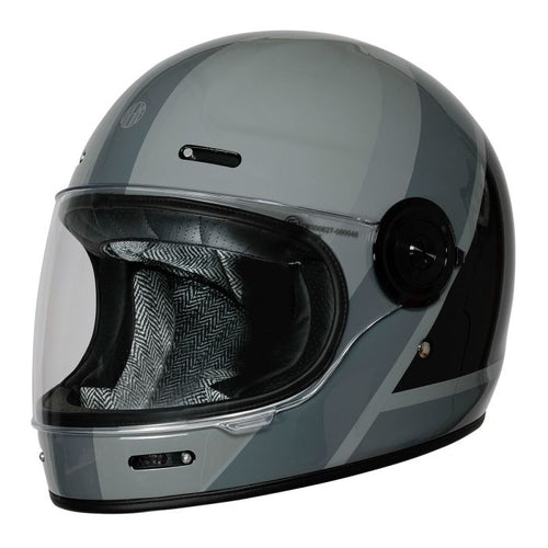 ORIGINE VEGA MOTORCYCLE HELMET - GLOSS STRONG GREY