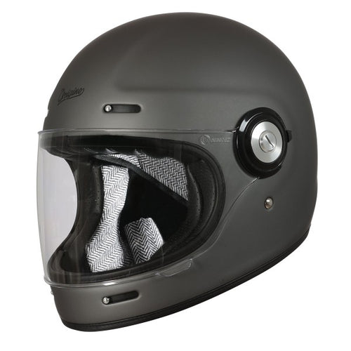 ORIGINE VEGA DISTINGUISHED MOTORCYCLE HELMET - MATT TITANIUM
