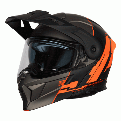ORIGINE ADVENTURE CYBORG HELMET 22.06 ORANGE