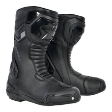 OXFORD NEXUS 1.0 DRY2DRY MOTORCYCLE LEATHER BOOTS - STEALTH BLACK (Size: EU 44)
