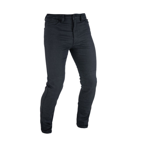 OXFORD ORIGINAL APPROVED AA SINGLE LAYER MOTORCYCLE JEANS - BLACK SLIM