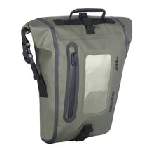 OXFORD TANK BAG AQUA M8 - BLACK / KHAKI