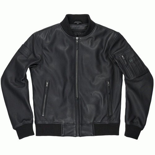 PANDO MOTO FALCON LEATHER AVIATOR JACKET
