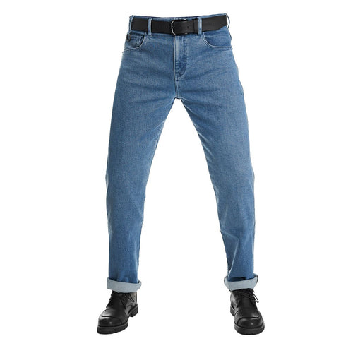 PANDO MOTO JAMES REGULAR JEANS - BLUE