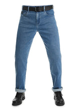 PANDO MOTO JAMES STRAIGHT MENS MOTORCYCLE JEANS BLUE (Last One)