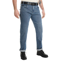 PANDO MOTO JAMES REGULAR JEANS - BLUE