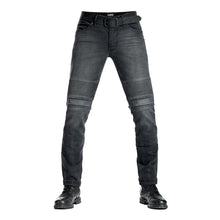 PANDO MOTO KARL DEVIL 9 MENS JEANS BLACK