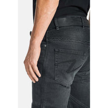PANDO MOTO KARL DEVIL 9 MENS JEANS BLACK