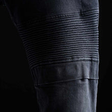 PANDO MOTO KARL DEVIL 9 MENS JEANS BLACK