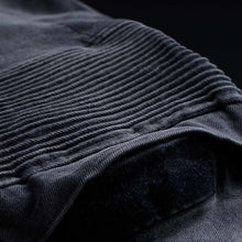 PANDO MOTO KARL DEVIL 9 MENS JEANS BLACK