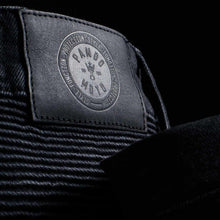 PANDO MOTO KARL DEVIL 9 MENS JEANS BLACK
